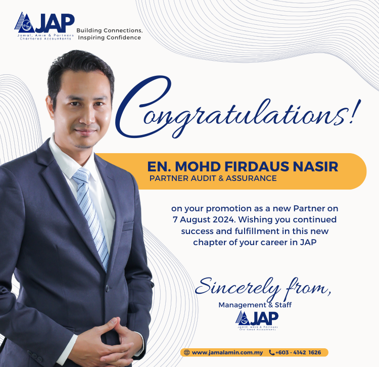 En. Mohd Firdaus Nasir - New Partner